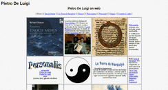 Desktop Screenshot of pietrodeluigi.it